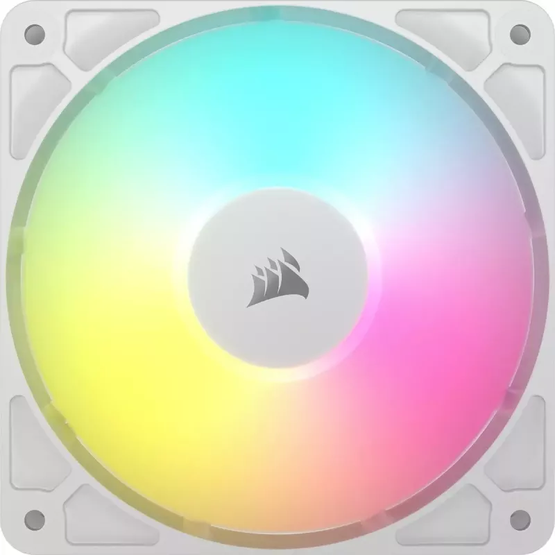 Fan Corsair RS120 ARGB 12 cm White 420-2100 RPM 3 pcs
