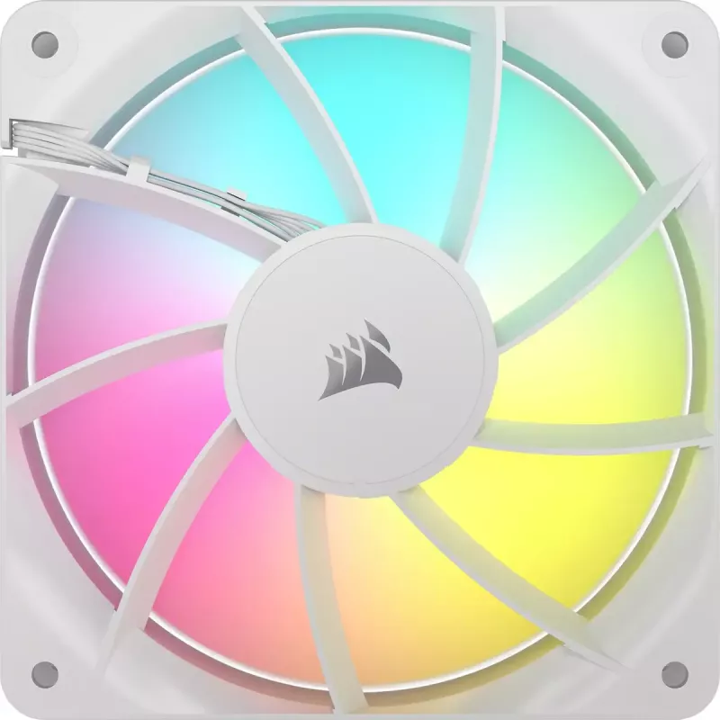 Fan Corsair RS120 ARGB 12 cm White 420-2100 RPM 3 pcs