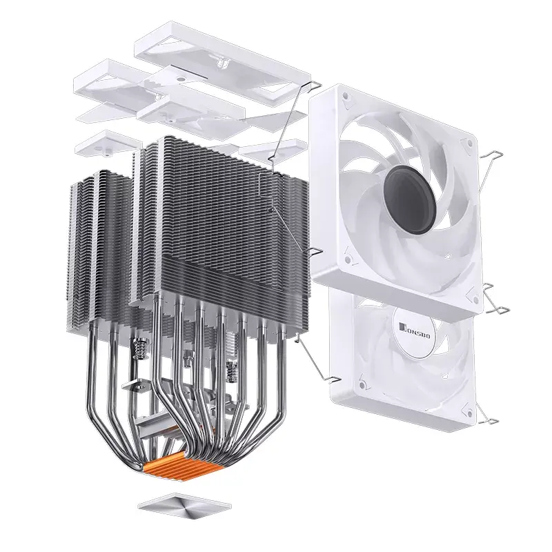 Fan Jonsbo CR-3000 ARGB White 12 cm 600-1500 RPM Hydraulic