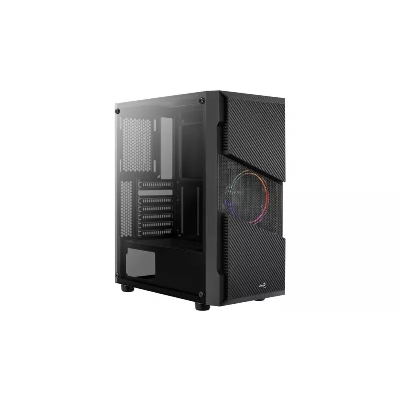 Aerocool Menace Saturn FRGB Midi Tower Black