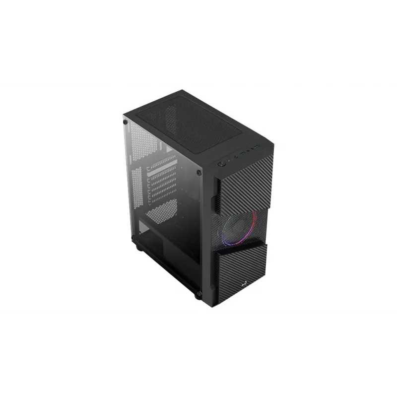 Aerocool Menace Saturn FRGB Midi Tower Black