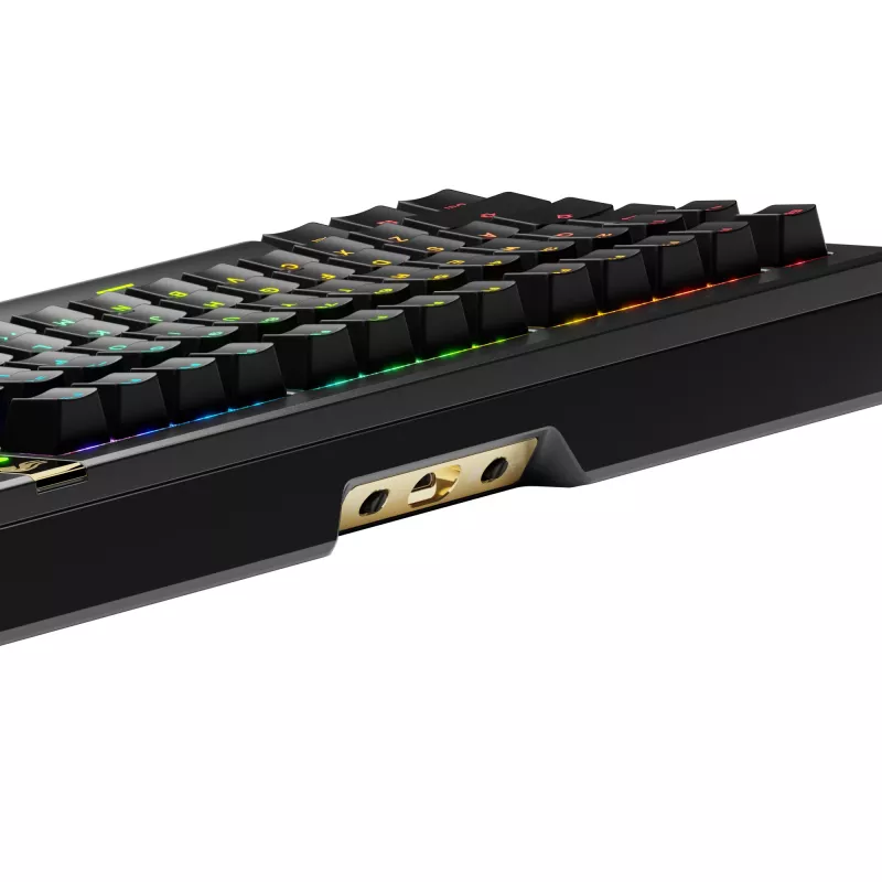 Mechanical Gaming Keyboard GLORIOUS GMMK 3 PRO HE 75% Wireless RF + Bluetooth, RGB, US QWERTY, Black