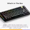 Mechanical Gaming Keyboard GLORIOUS GMMK 3 PRO HE 75% Wireless RF + Bluetooth, RGB, US QWERTY, Black