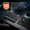 Mechanical Gaming Keyboard GLORIOUS GMMK 3 PRO HE 75% Wireless RF + Bluetooth, RGB, US QWERTY, Black