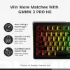 Mechanical Gaming Keyboard GLORIOUS GMMK 3 PRO HE 75% Wireless RF + Bluetooth, RGB, US QWERTY, Black
