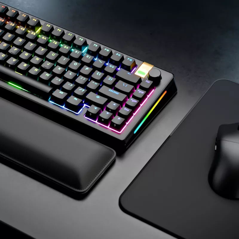 Mechanical Gaming Keyboard GLORIOUS GMMK 3 PRO HE 75% Wireless RF + Bluetooth, RGB, US QWERTY, Black