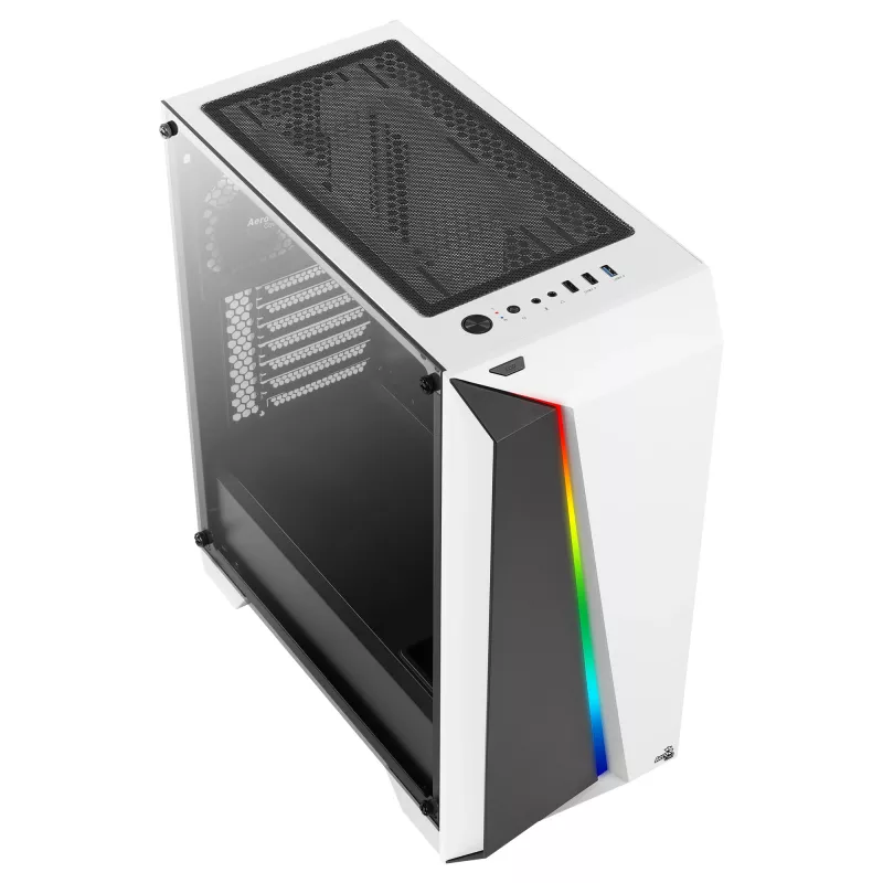 PC Case Aerocool Cylon Pro Tempered Glass Midi Tower White