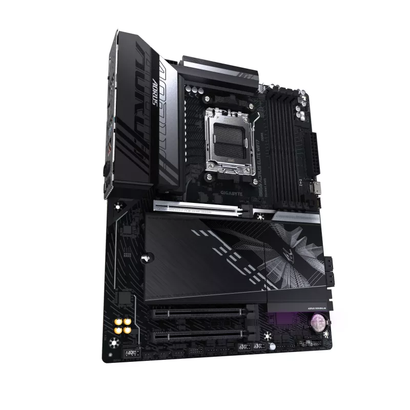 Motherboard GIGABYTE B850 AORUS ELITE WIFI7 — AMD B850, Socket AM5, ATX, DDR5, 4x DIMM, 256GB, Wi‑Fi 7, 2.5Gb LAN