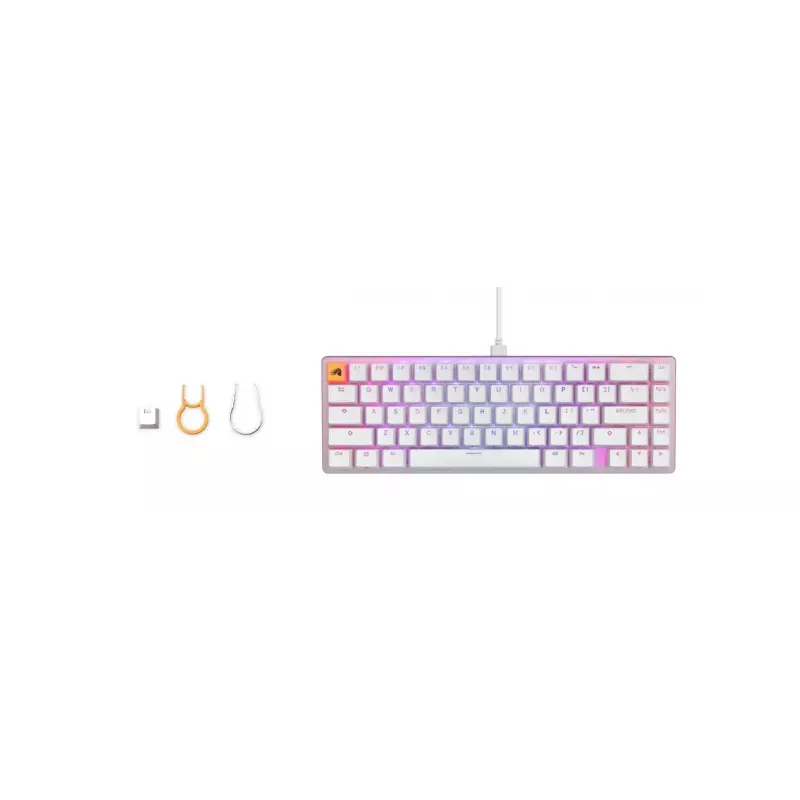 Keyboard Glorious PC Gaming Race GMMK 2 65% Mechanical RGB White