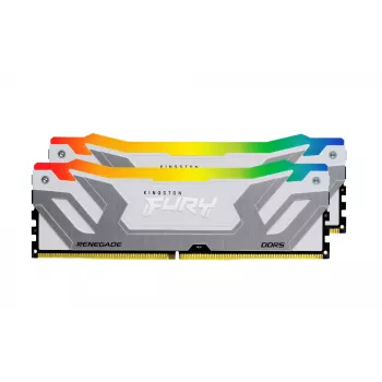 Kingston Technology FURY 48GB 8400MT/s DDR5 CL40 CUDIMM (Kit of 2) Renegade RGB White XMP