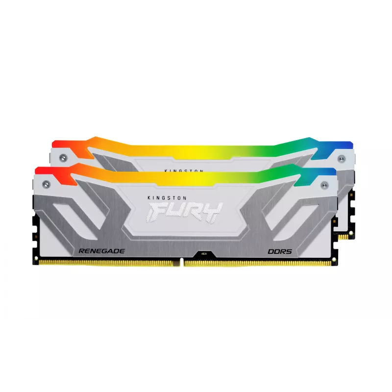 Kingston Technology FURY 48GB 8400MT/s DDR5 CL40 CUDIMM (Kit of 2) Renegade RGB White XMP