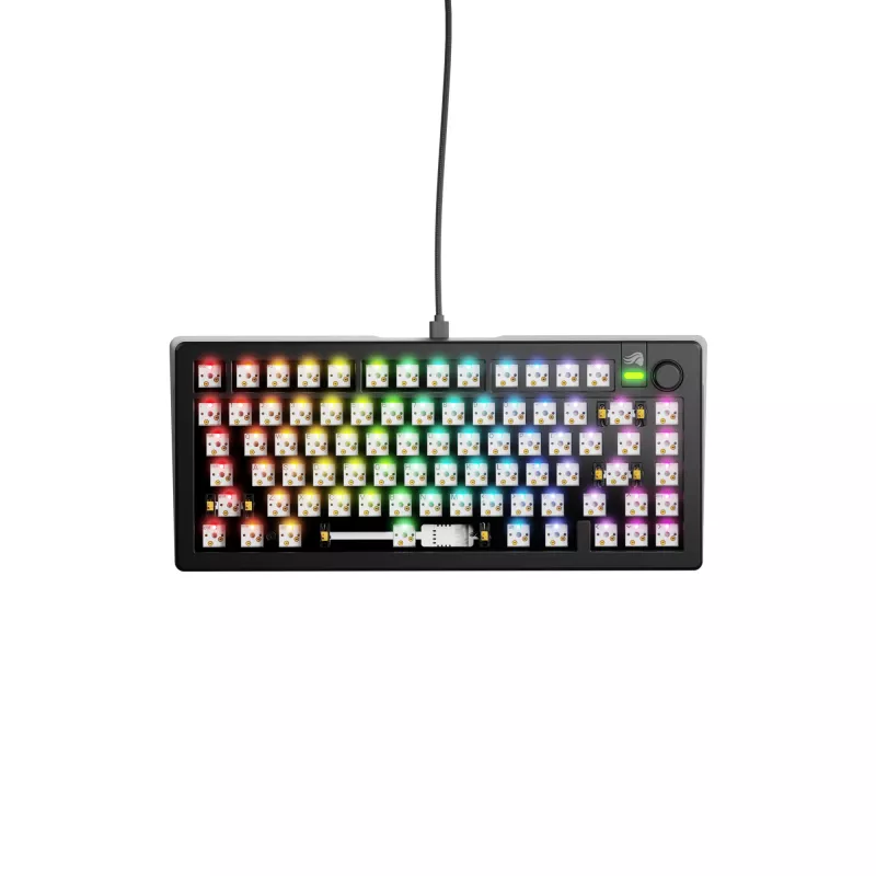 Mechanical Keyboard GLORIOUS GMMK 3 75% Barebones Wired USB RGB Black
