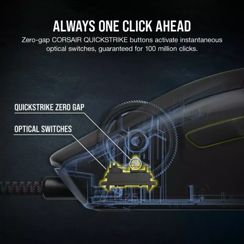 Mouse Corsair M75 Lightweight RGB USB Type-A
