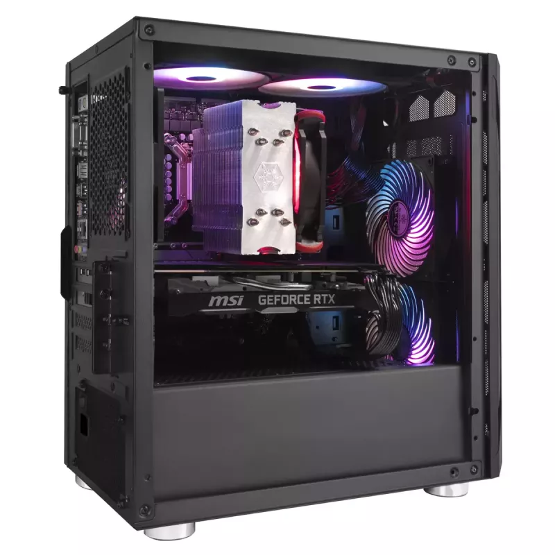 PC Case Silverstone FARA H1M Micro Tower Black