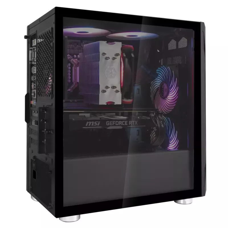 PC Case Silverstone FARA H1M Micro Tower Black