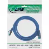 InLine Patch Cable S/FTP PiMF Cat.6A halogen free 500MHz blue 5m