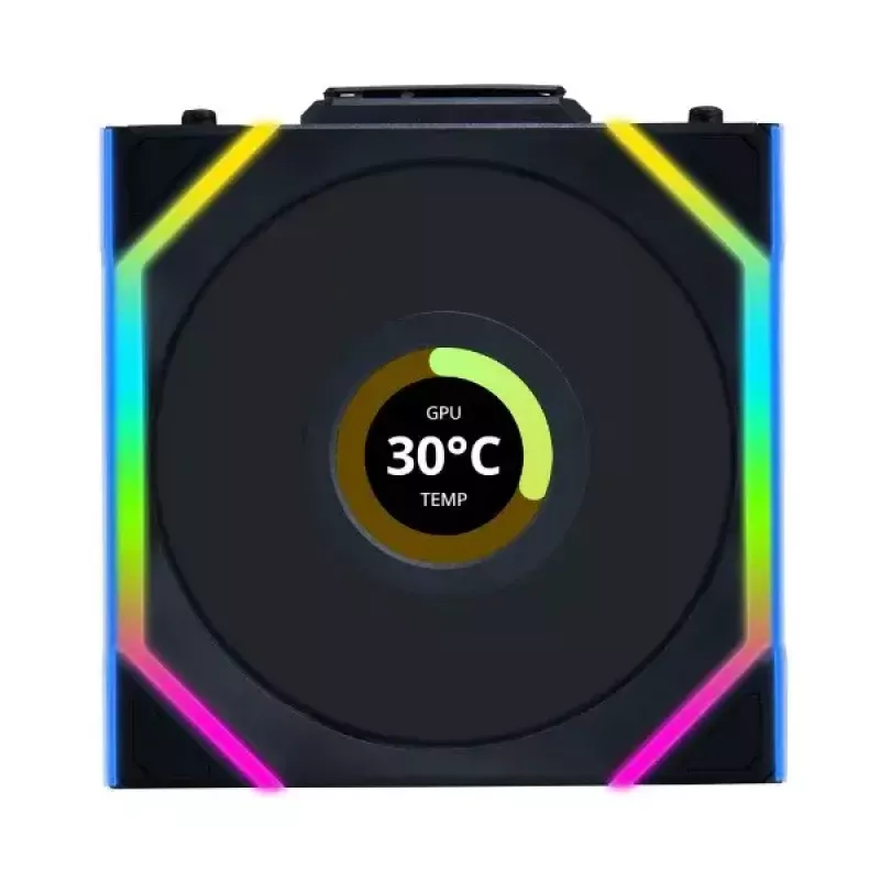 Fan Lian Li UNI FAN SL Wireless LCD 120 Reverse Blade