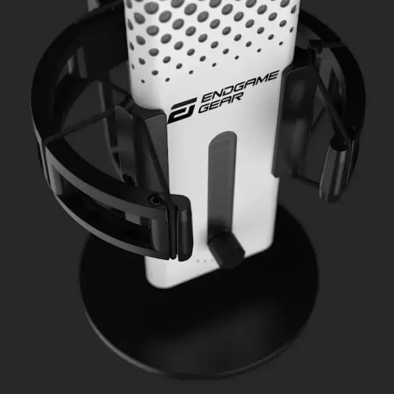 PC microphone Endgame Gear XSTRM — wired USB, sensitivity -36 dB, 20–20000 Hz, touch controls, 2 m cable, black/white