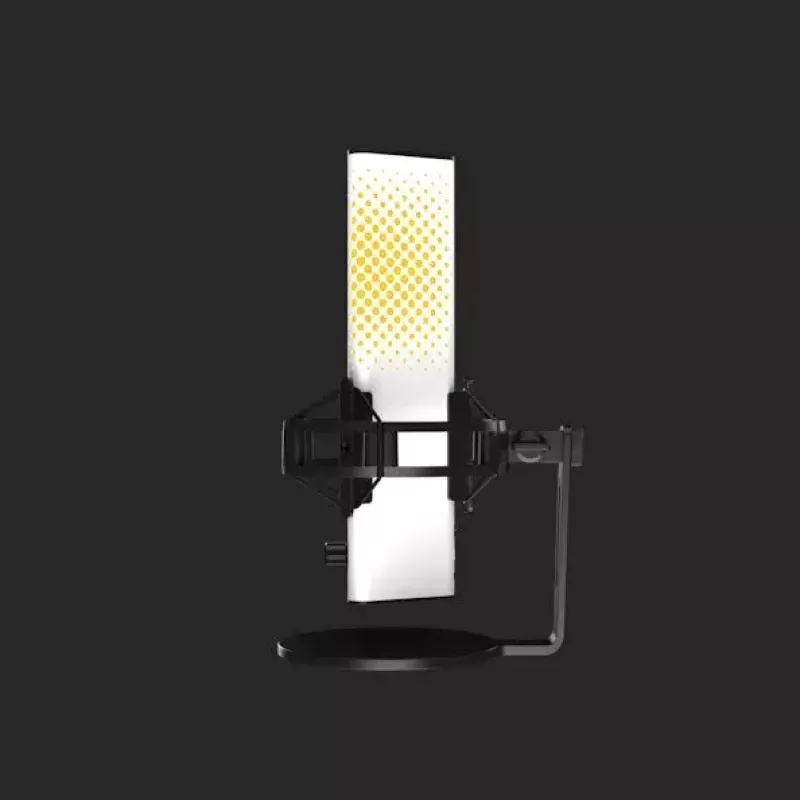 PC microphone Endgame Gear XSTRM — wired USB, sensitivity -36 dB, 20–20000 Hz, touch controls, 2 m cable, black/white