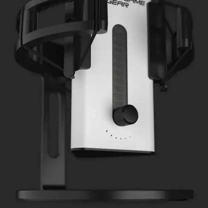 PC microphone Endgame Gear XSTRM — wired USB, sensitivity -36 dB, 20–20000 Hz, touch controls, 2 m cable, black/white