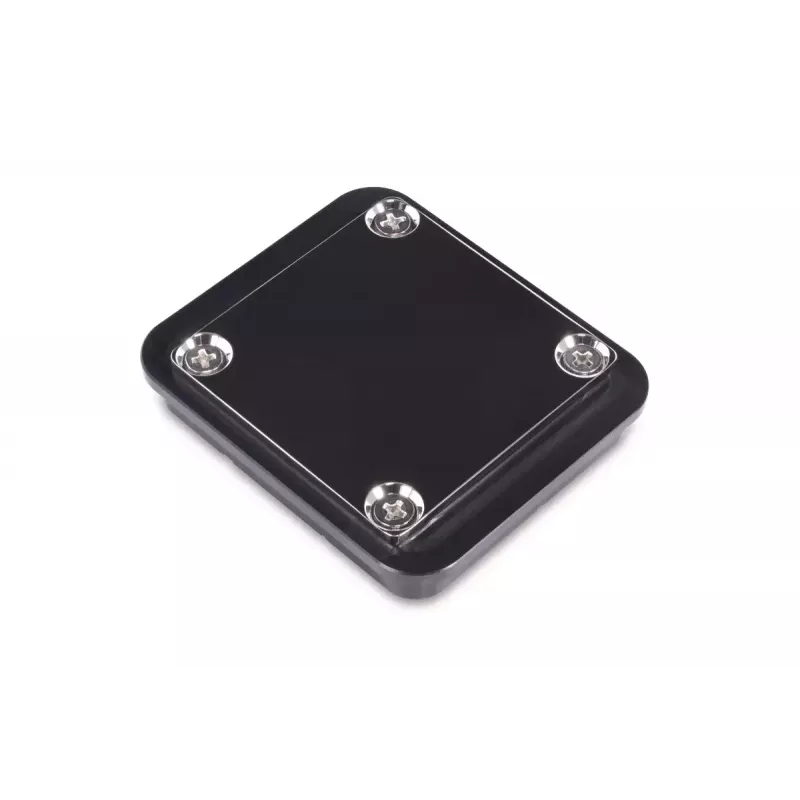Water block + Backplate Aquatuning GmbH 13058 Acetal Copper Black 63mm 73mm 21mm