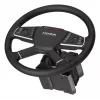 Moza Racing TSW Steering Wheel, Steering wheel, PC, Wired & Wireless, Black, Aluminium, Faux leather, Polymer, Cable