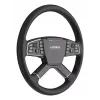 Moza Racing TSW Steering Wheel, Steering wheel, PC, Wired & Wireless, Black, Aluminium, Faux leather, Polymer, Cable