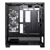 PC case Phanteks XT View Tower Black — Midi-Tower, tempered glass, RGB, supports ATX/EATX/Micro-ATX/Mini-ITX, GPU up to 41.5 cm, CPU cooler 184 mm