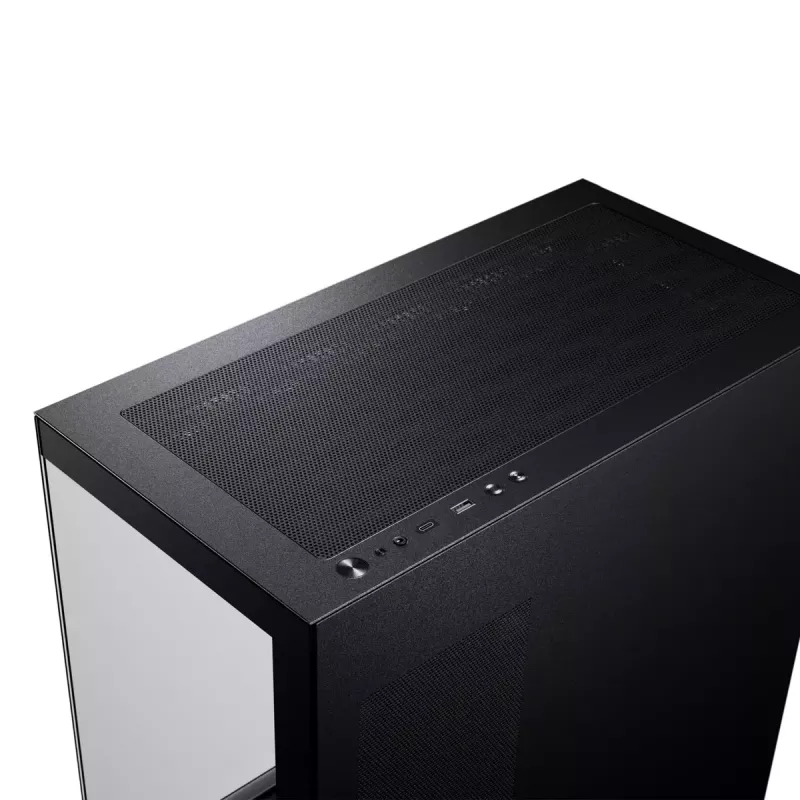 PC case Phanteks XT View Tower Black — Midi-Tower, tempered glass, RGB, supports ATX/EATX/Micro-ATX/Mini-ITX, GPU up to 41.5 cm, CPU cooler 184 mm