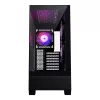 PC case Phanteks XT View Tower Black — Midi-Tower, tempered glass, RGB, supports ATX/EATX/Micro-ATX/Mini-ITX, GPU up to 41.5 cm, CPU cooler 184 mm
