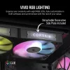 Fan Corsair iCUE LINK RX140 RGB 14 cm Black 300-1700 RPM Magnetic Bearing
