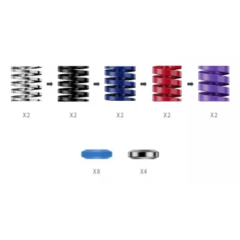 Pedal Performance Kit Moza Racing CRP2 Multicolour