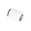 Hose connector Alphacool 17568 White 1/4 inch thread 20 mm depth