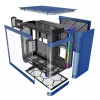 PC Case Montech KING 95 Midi Tower Blue