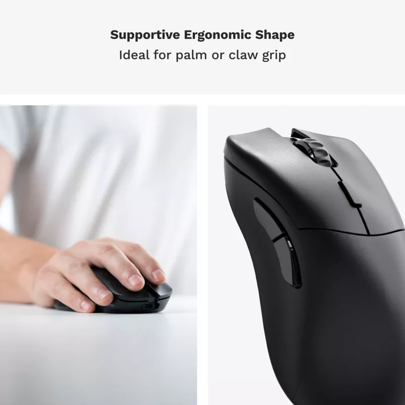 Glorious Gaming Glorious Model D 2 PRO Wireless - 1K Polling - Black