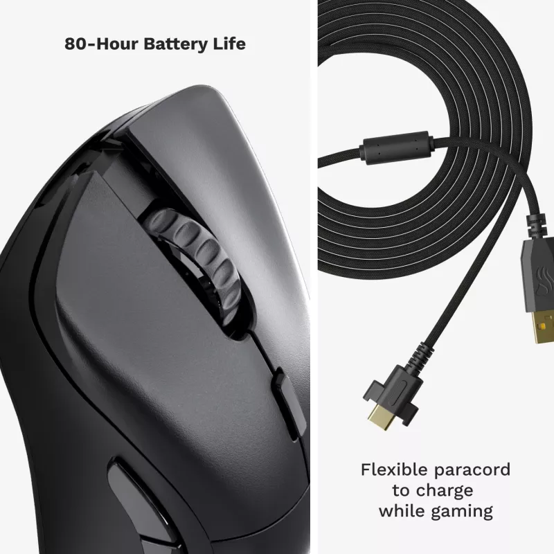 Glorious Gaming Glorious Model D 2 PRO Wireless - 1K Polling - Black