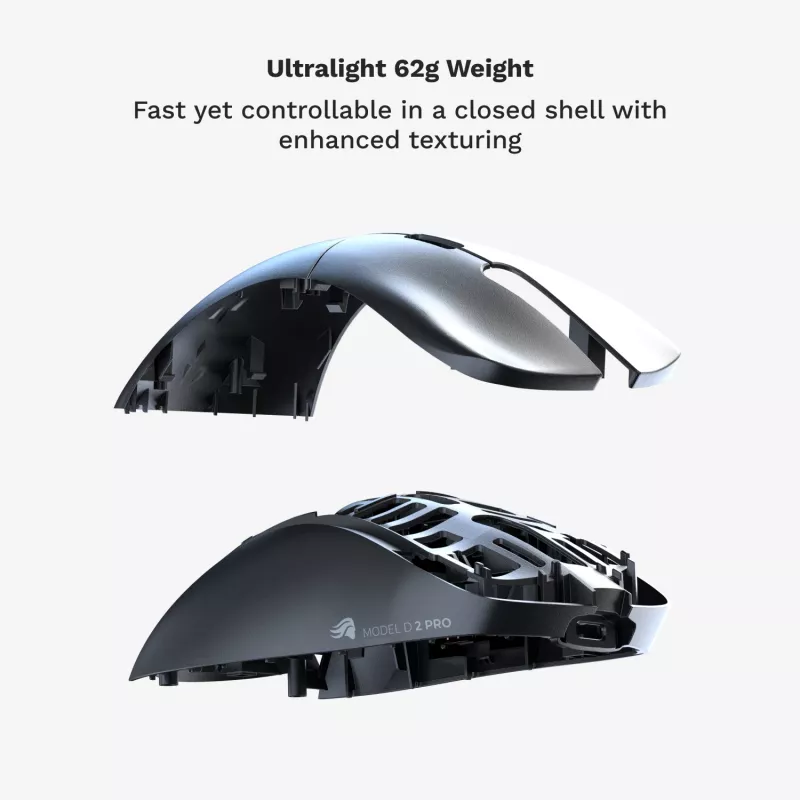 Glorious Gaming Glorious Model D 2 PRO Wireless - 1K Polling - Black