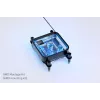 Water block Alphacool Core 1 LT Aurora Acrylic Copper Nickel Black Transparent