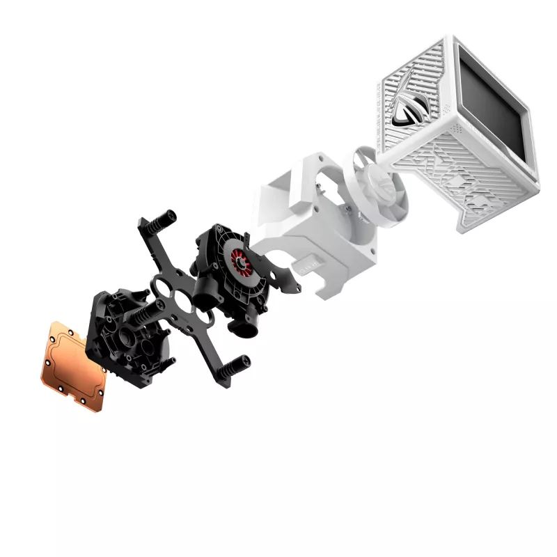 ASUS ROG RYUJIN III 360 ARGB EXTREME WHT Processor All-in-one liquid cooler 12 cm White 1 pc(s)
