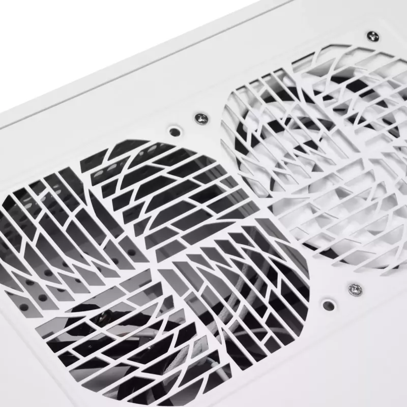 PC Case Silverstone RVZ03-ARGB Desktop White