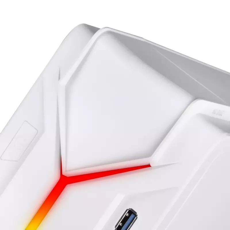 PC Case Silverstone RVZ03-ARGB Desktop White