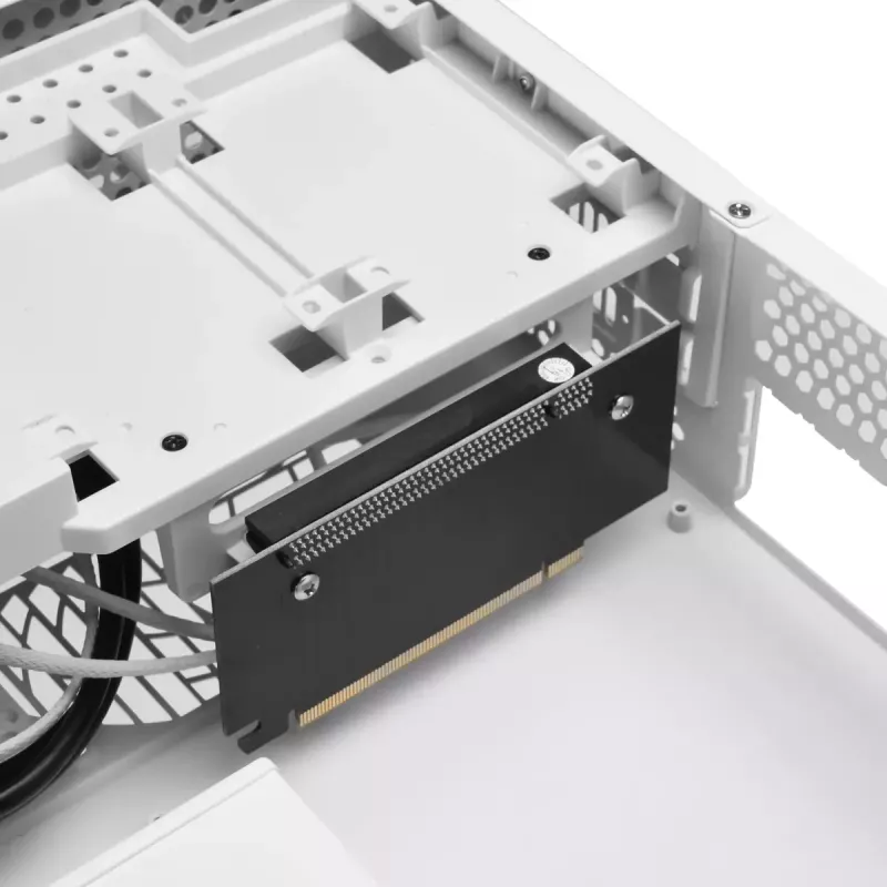 PC Case Silverstone RVZ03-ARGB Desktop White