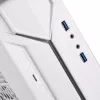 PC Case Silverstone RVZ03-ARGB Desktop White