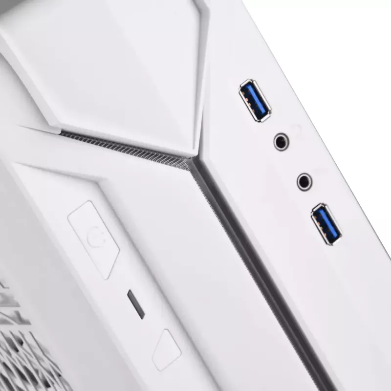 PC Case Silverstone RVZ03-ARGB Desktop White