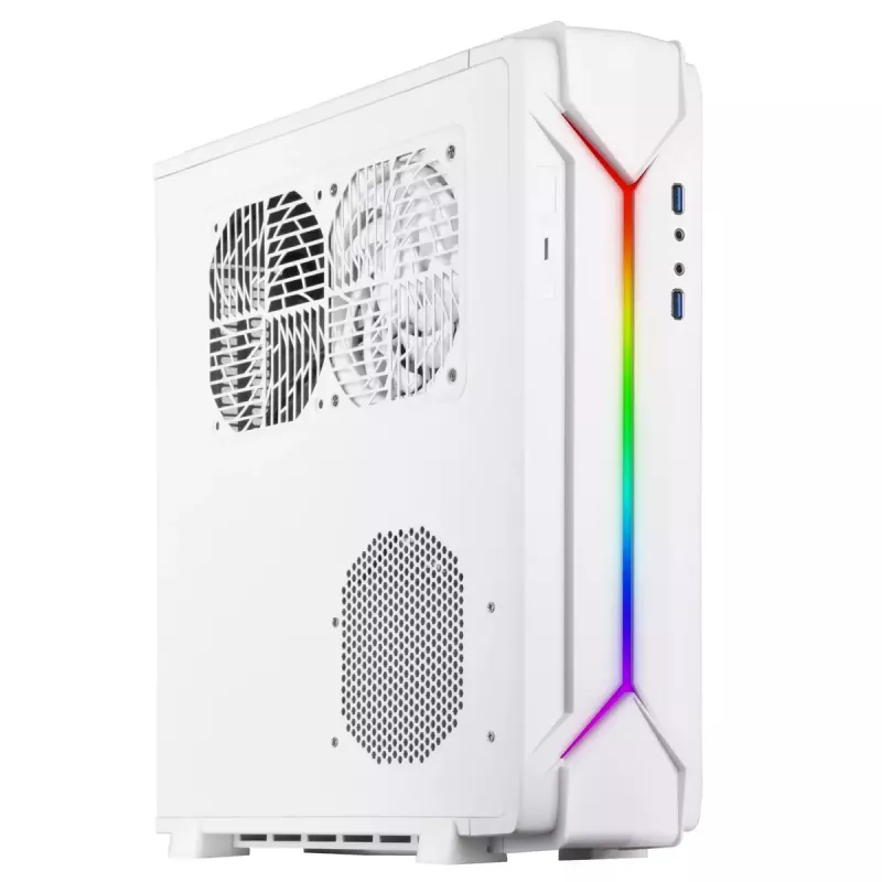 PC Case Silverstone RVZ03-ARGB Desktop White