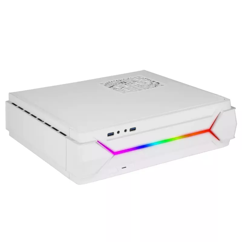 PC Case Silverstone RVZ03-ARGB Desktop White