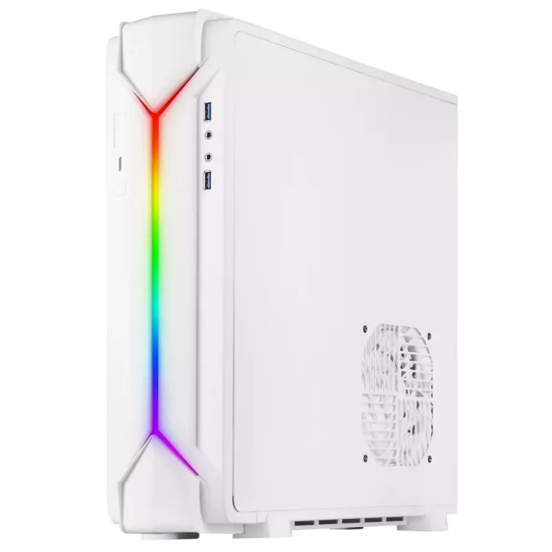 PC Case Silverstone RVZ03-ARGB Desktop White