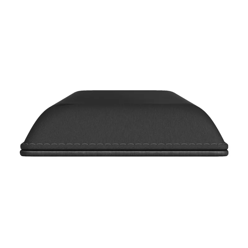 Wrist Rest GLORIOUS cloth 100 mm black for keyboards — GLO-KB-ACC-WR-CLTH-100-BLK