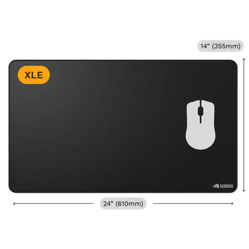 Mouse Pad Glorious Gaming Glorious Mouse Pad 2 XL Extended Stitched Black