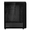 PC case ASUS ProArt PA401 Wood TG PWM Tower Black — ATX, tempered glass, 2x160mm front fans, USB-C, supports GPU 31.5 cm